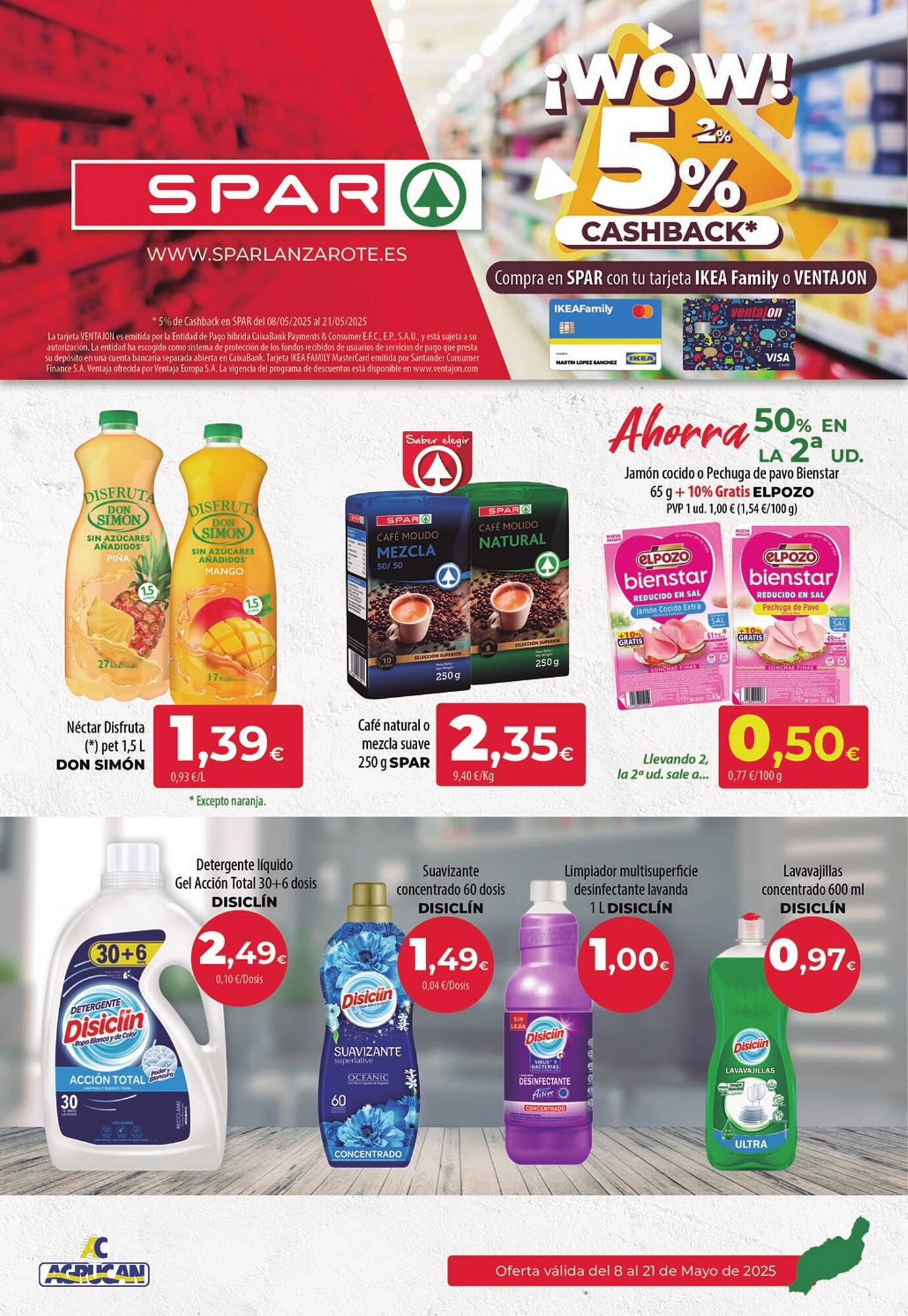 Folleto SPAR Lanzarote Página 1
