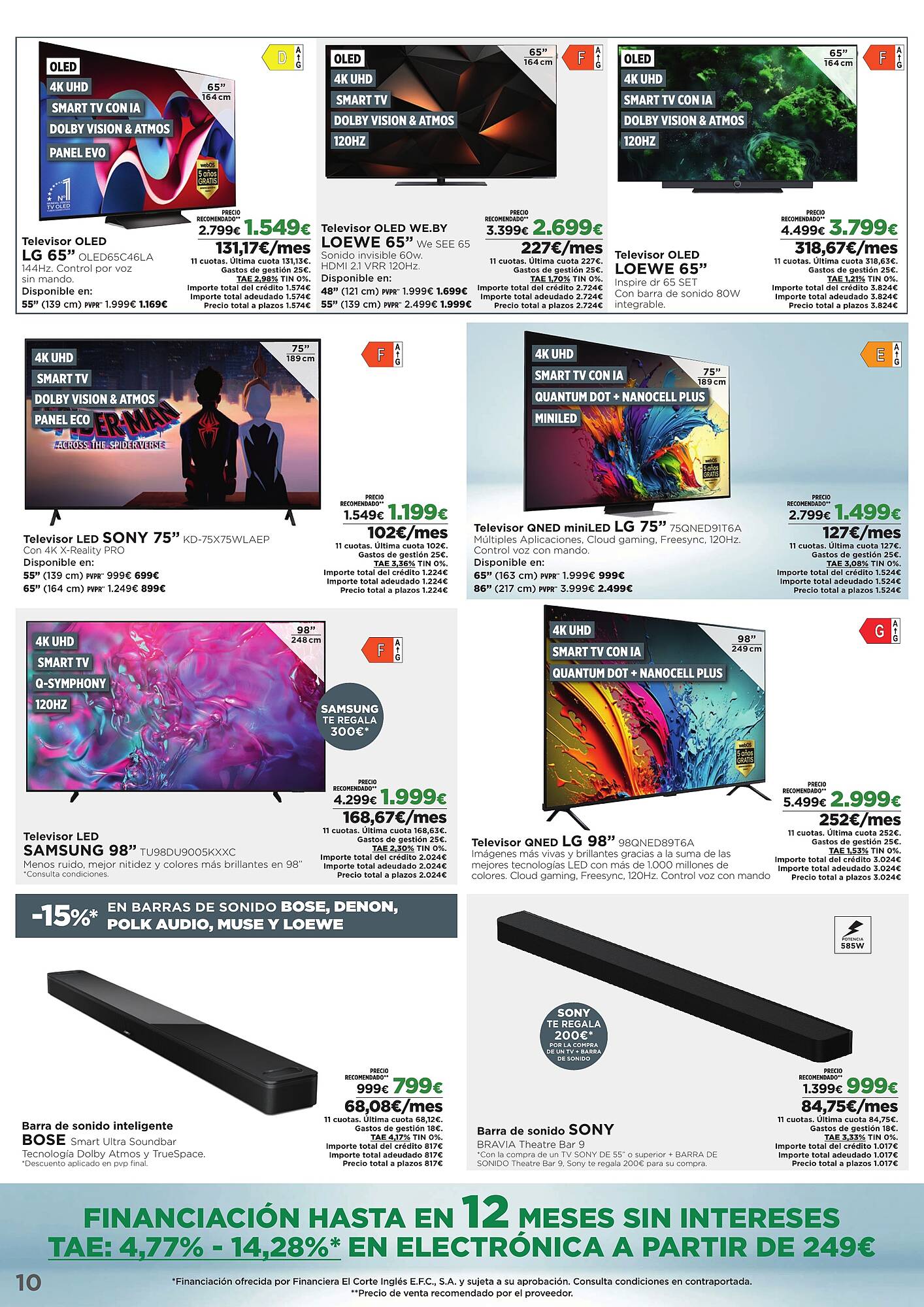 Folleto El Corte Inglés Página 10