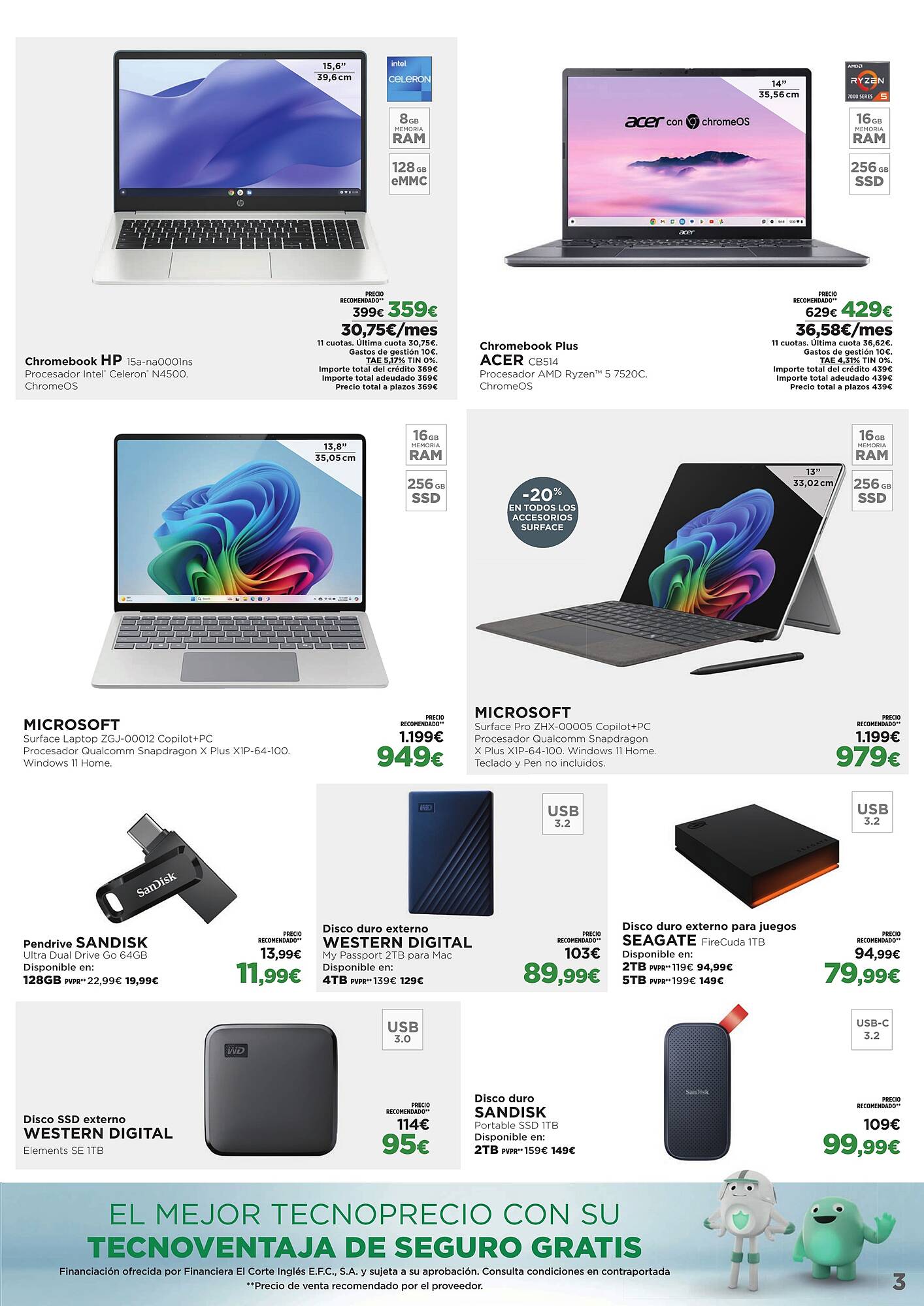 Folleto El Corte Inglés Página 3