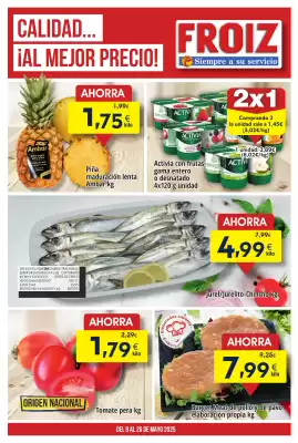 Folleto FROIZ (válido hasta el 26-05)