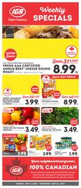 IGA flyer week 19 Page 1
