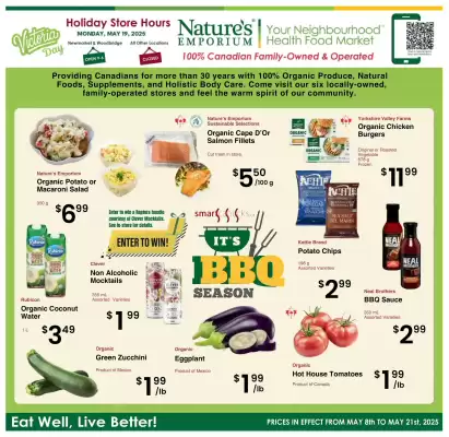 Nature's Emporium flyer (valid until 15-05)