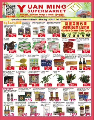 Yuan Ming Supermarket flyer (valid until 15-05)