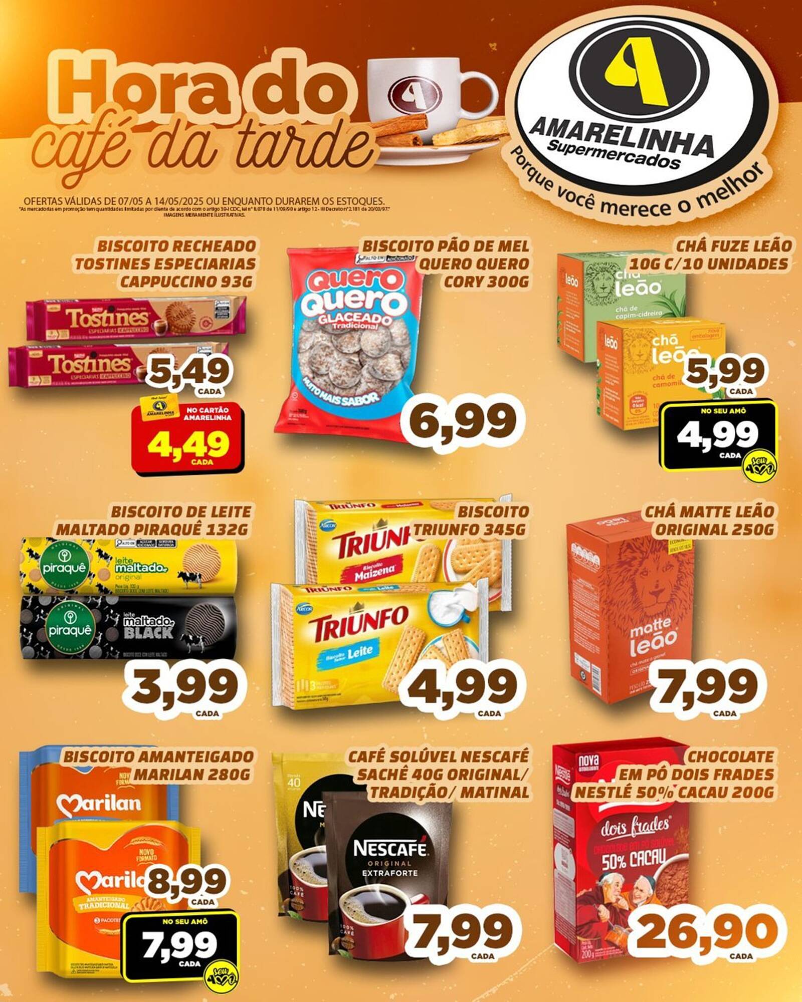 Catálogo Amarelinha supermercados semana 19 Página 1
