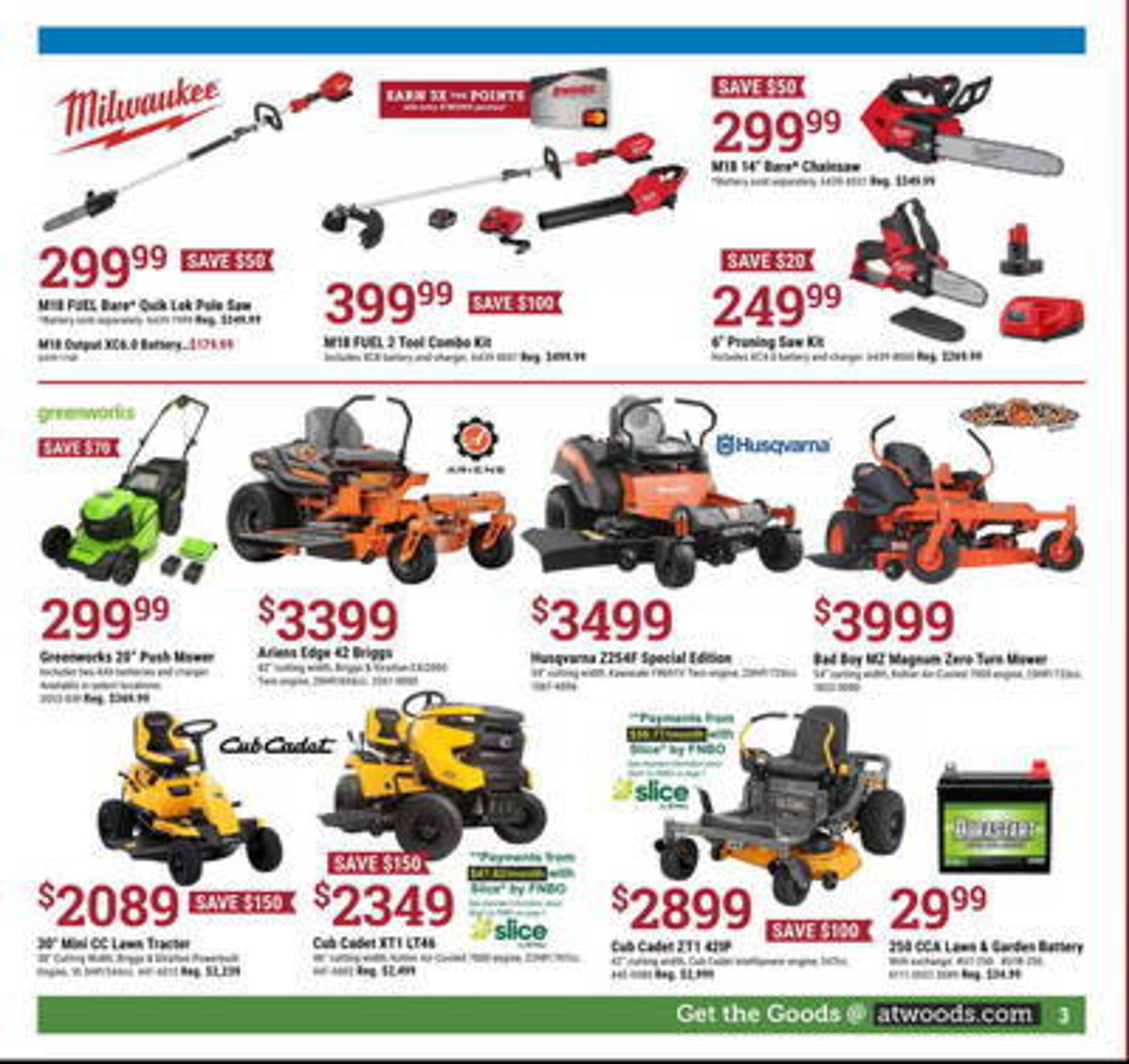 Atwoods Ranch & Home Weekly Ad Page 3