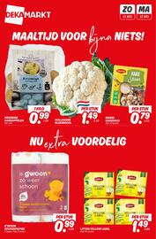 Dekamarkt folder - Nu of Nooit voordeel Pagina 1