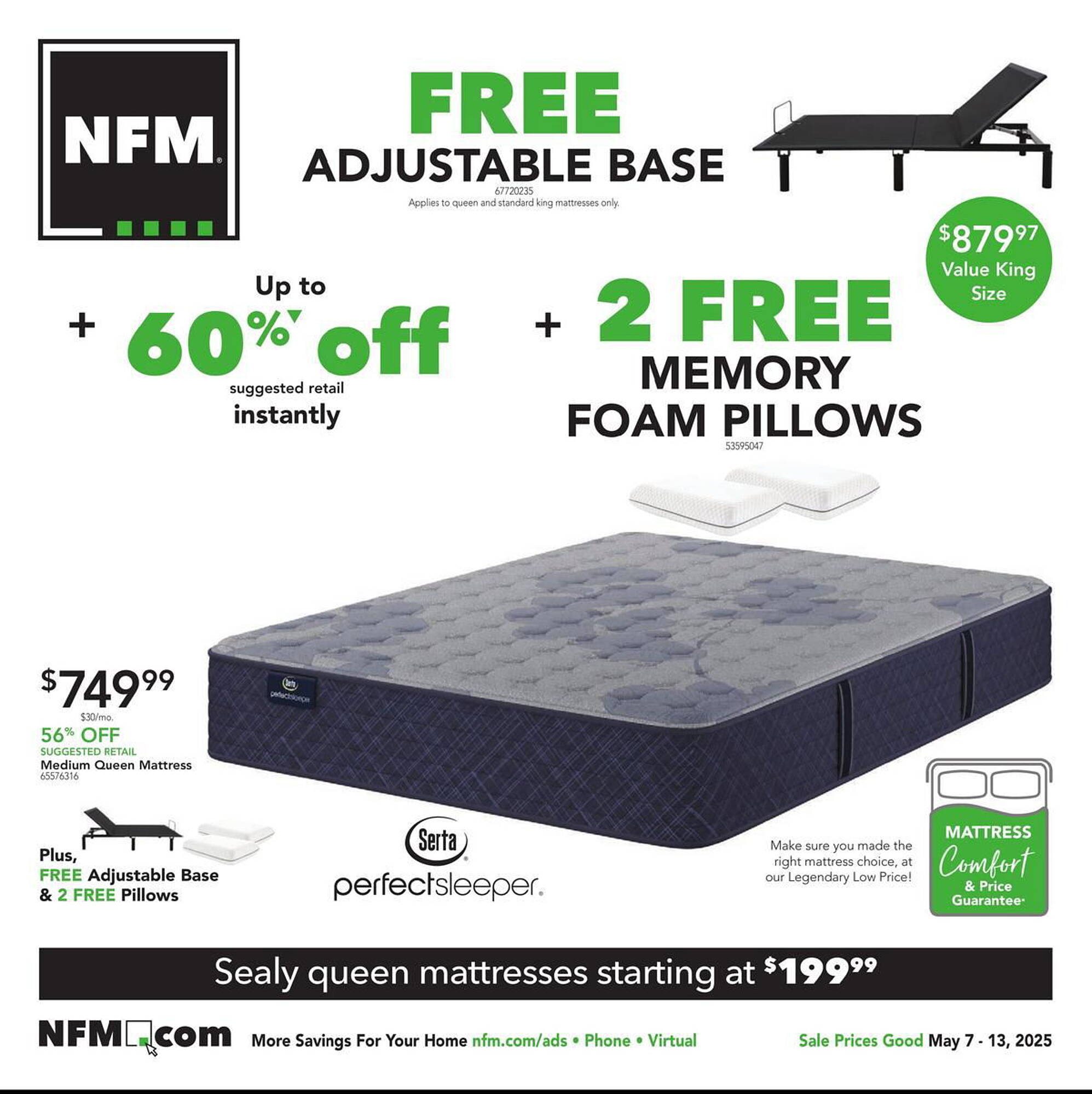 Nebraska Furniture Mart Weekly Ad week 19 Page 1