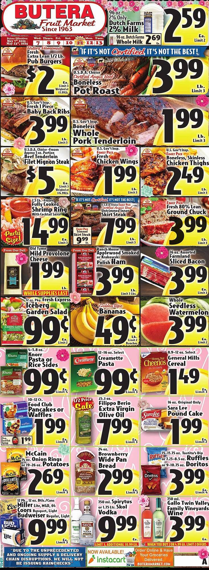 Butera Weekly Ad week 19 Page 1