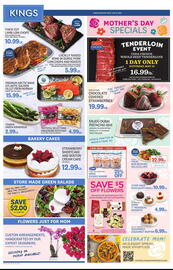 Kings Food Markets Weekly Ad week 19 Page 1