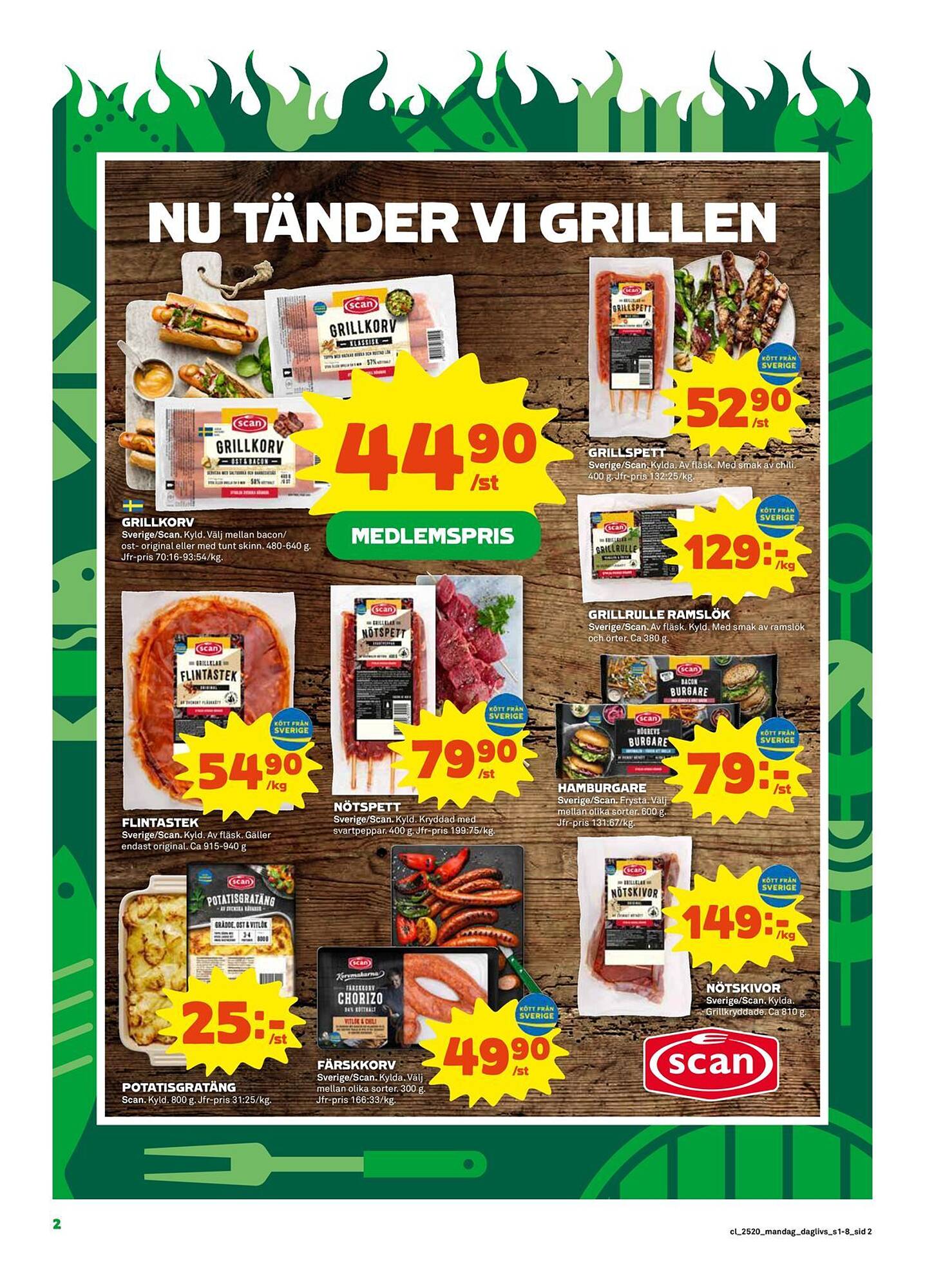 Coop Daglivs reklamblad vecka 20 Sida 2