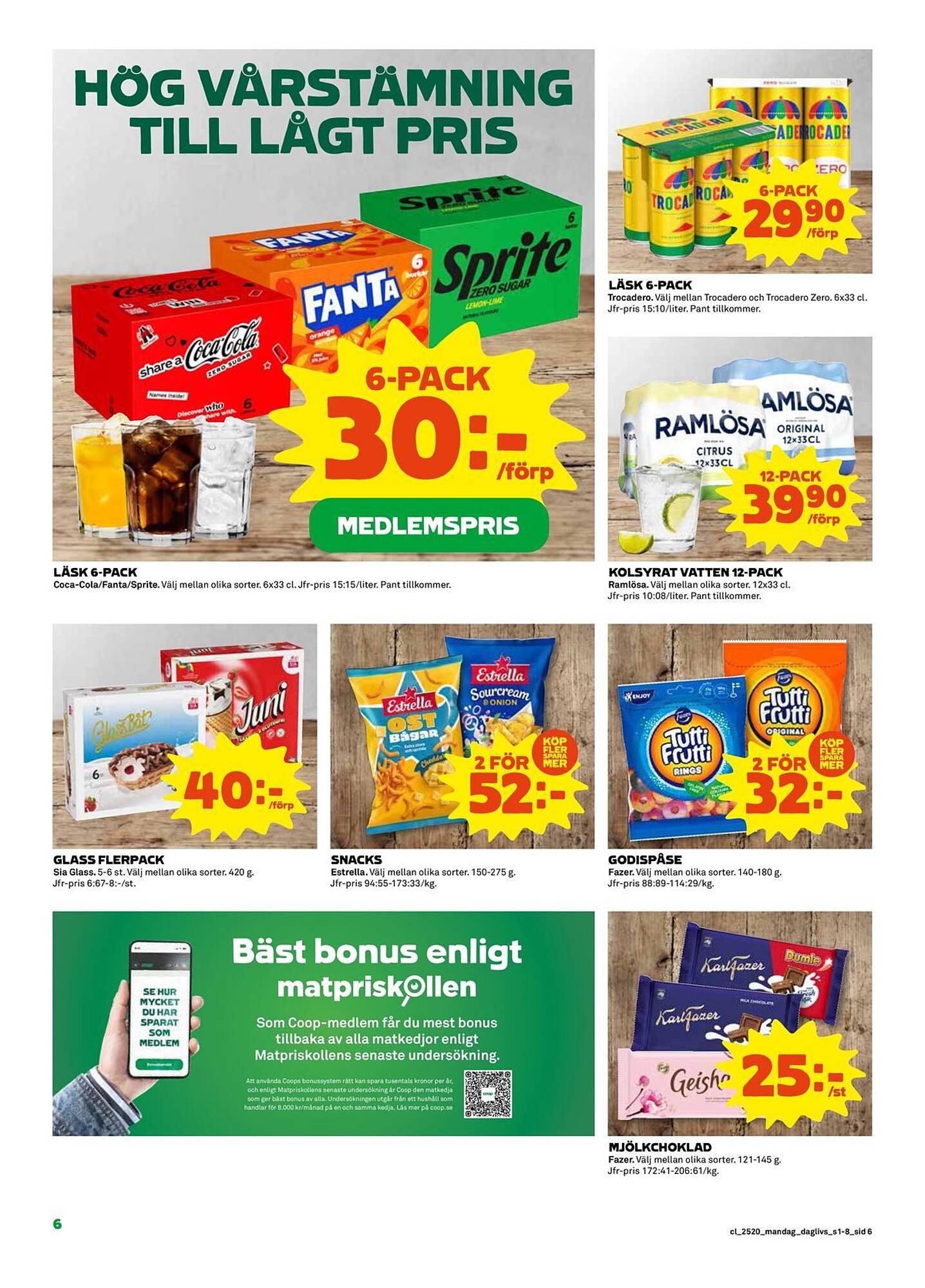 Coop Daglivs reklamblad vecka 20 Sida 6