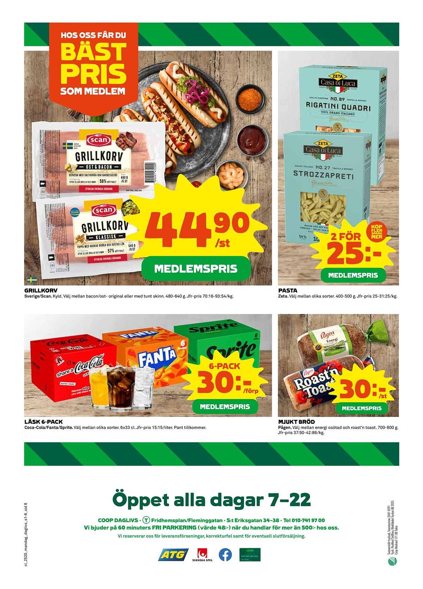 Coop Daglivs reklamblad vecka 20 Sida 8