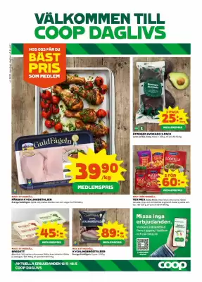 Coop Daglivs reklamblad (giltig till och med 17-05)