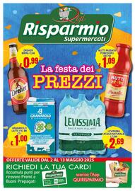 Volantino Risparmio Supermercati settimana 19 Pagina 1