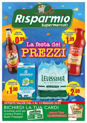 Volantino Risparmio Supermercati (valido fino al 13-05)