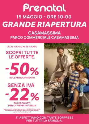 Volantino Prenatal (valido fino al 15-05)