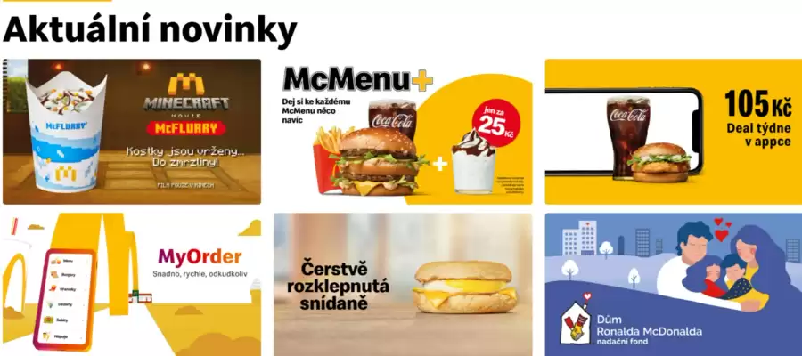 McDonald's leták (platné do 13-05)