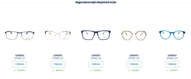 Eiffel Optic leták Strana 1