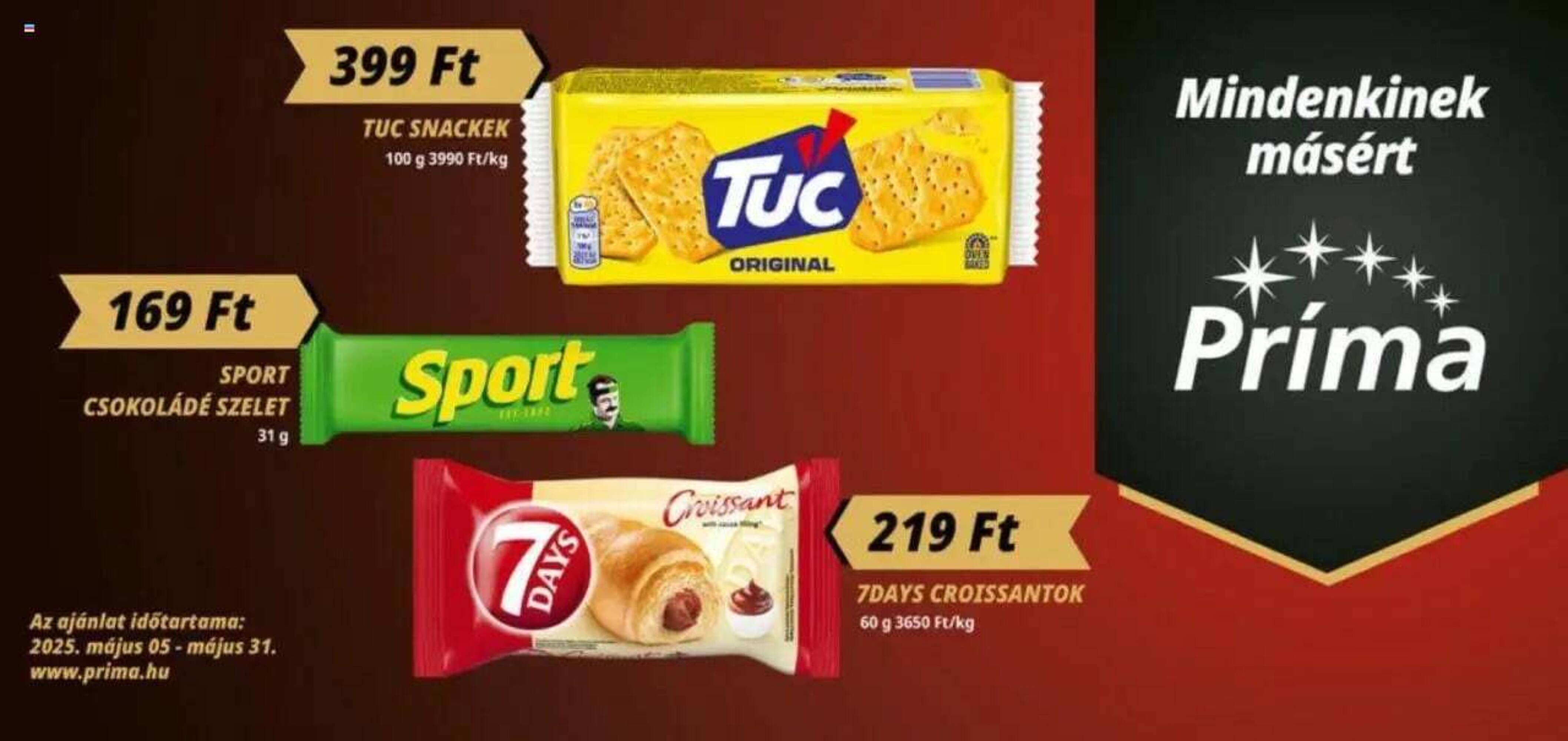 Príma akciós újság Oldal 1