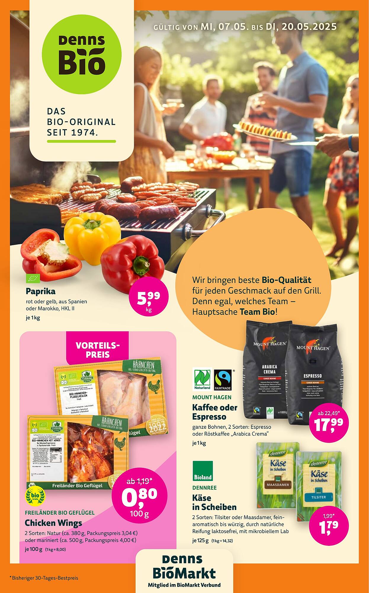 Landmann's Biomarkt Prospekt Seite 1