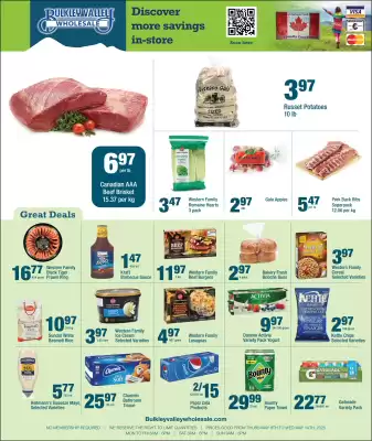 Bulkley Valley Wholesale flyer (valid until 14-05)