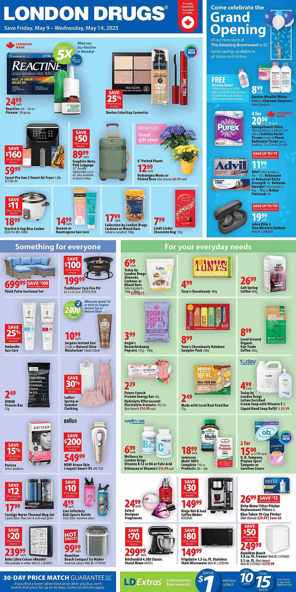 London Drugs flyer week 19 Page 1