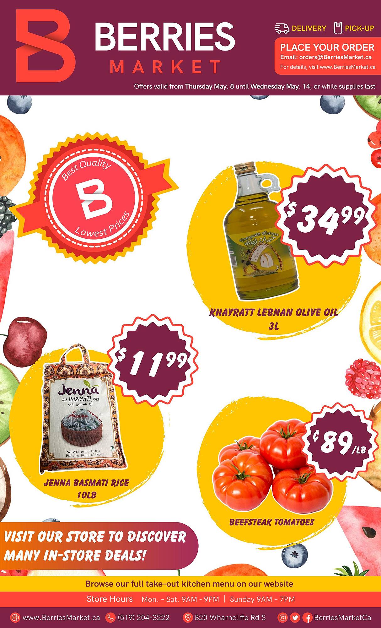 Berries Market flyer week 19 Page 1