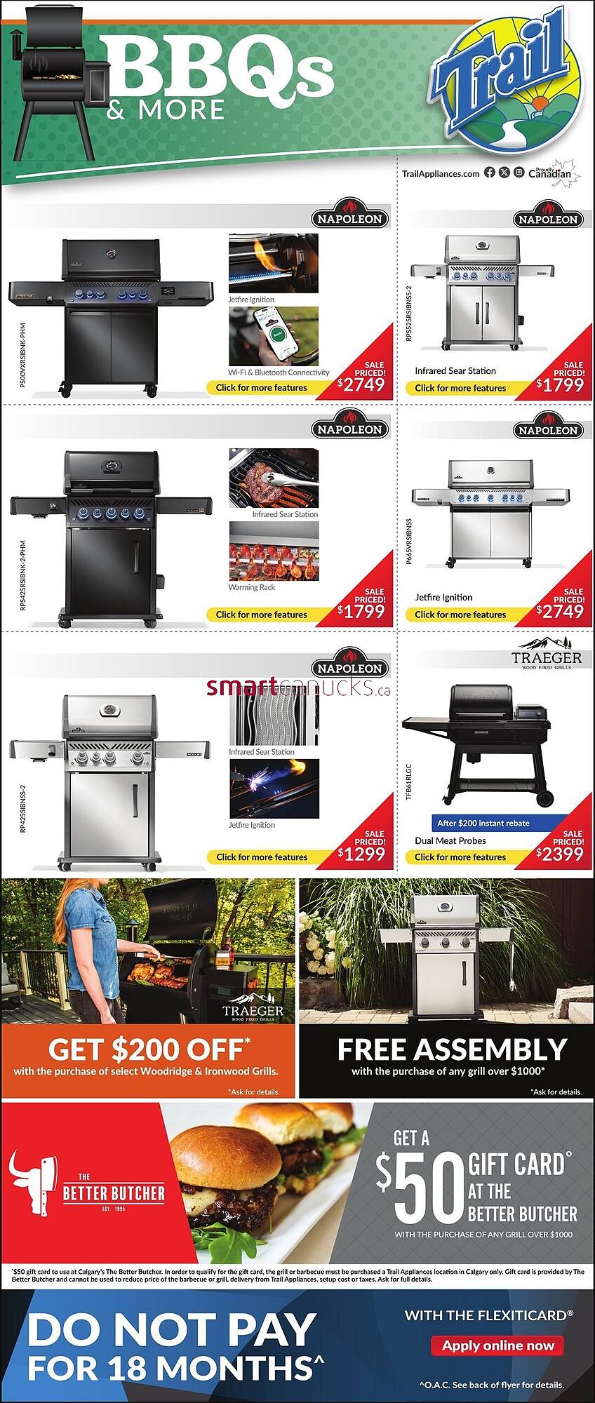Trail Appliances flyer week 19 Page 1