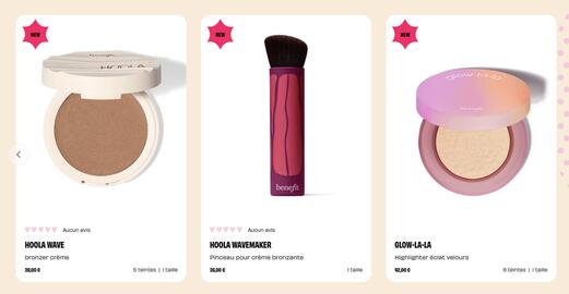 Catalogue Benefit Cosmetics page 1