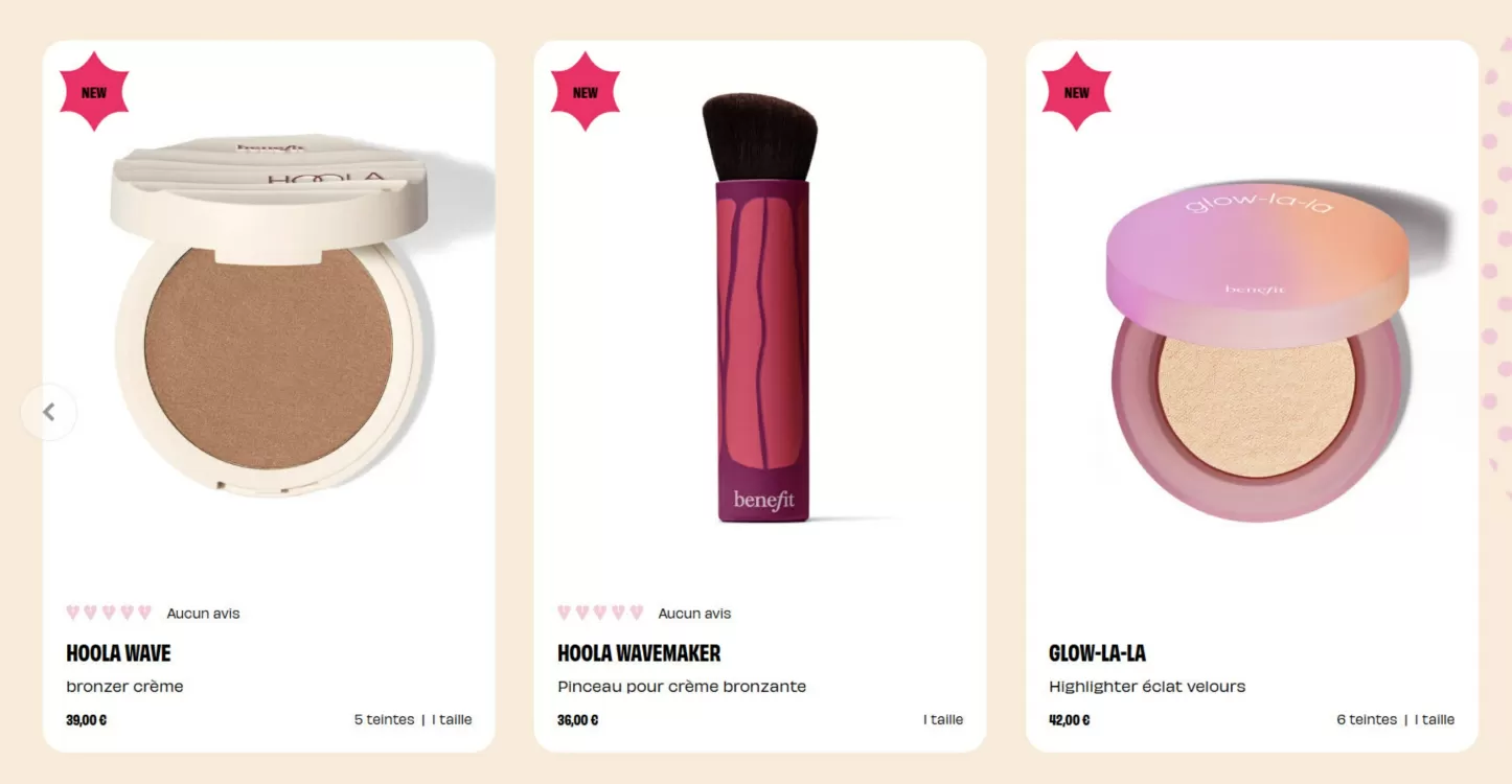 Catalogue Benefit Cosmetics (valable jusqu'au 25-05)
