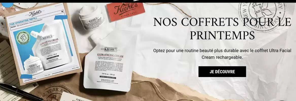 Catalogue Kiehl's (valable jusqu'au 25-05)