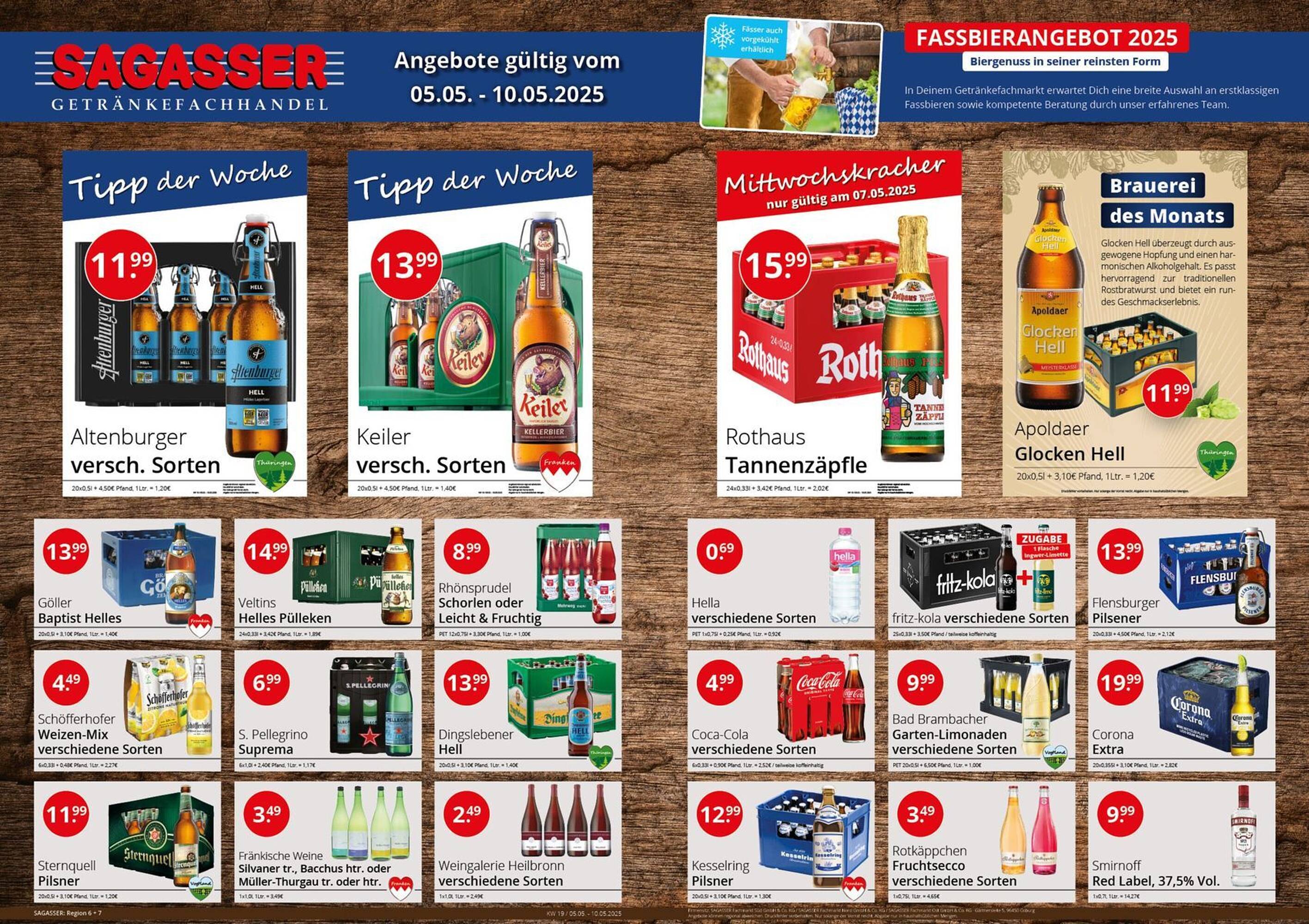 Sagasser Prospekt woche 19 Seite 1