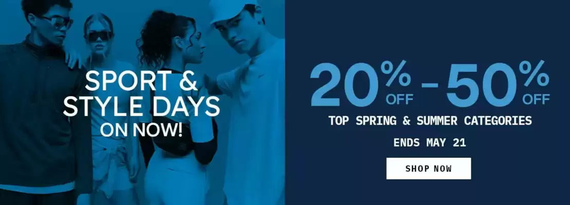 Sporting Life flyer (valid until 14-05)