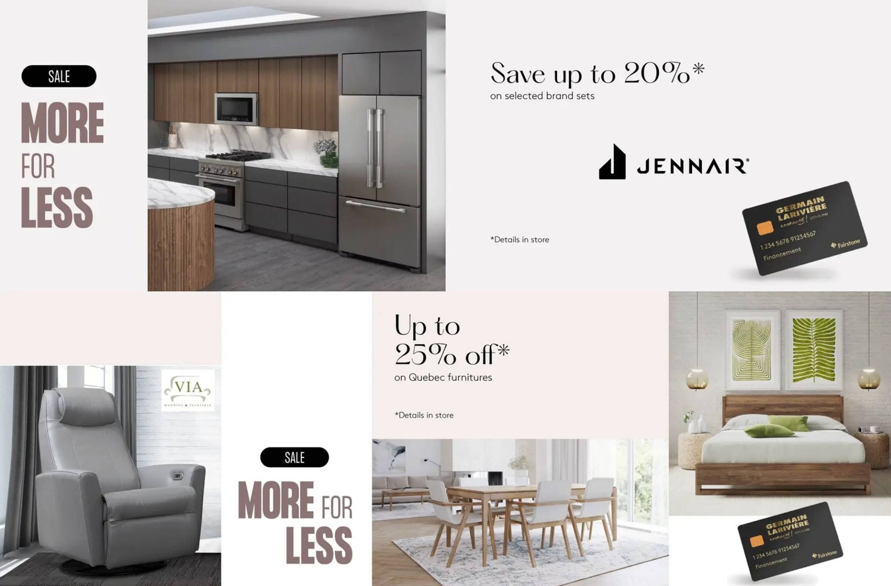 Germain Larivière flyer Page 1