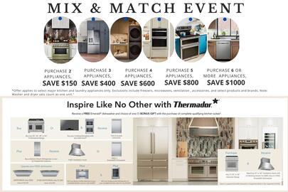 Canadian Appliance Source flyer Page 1