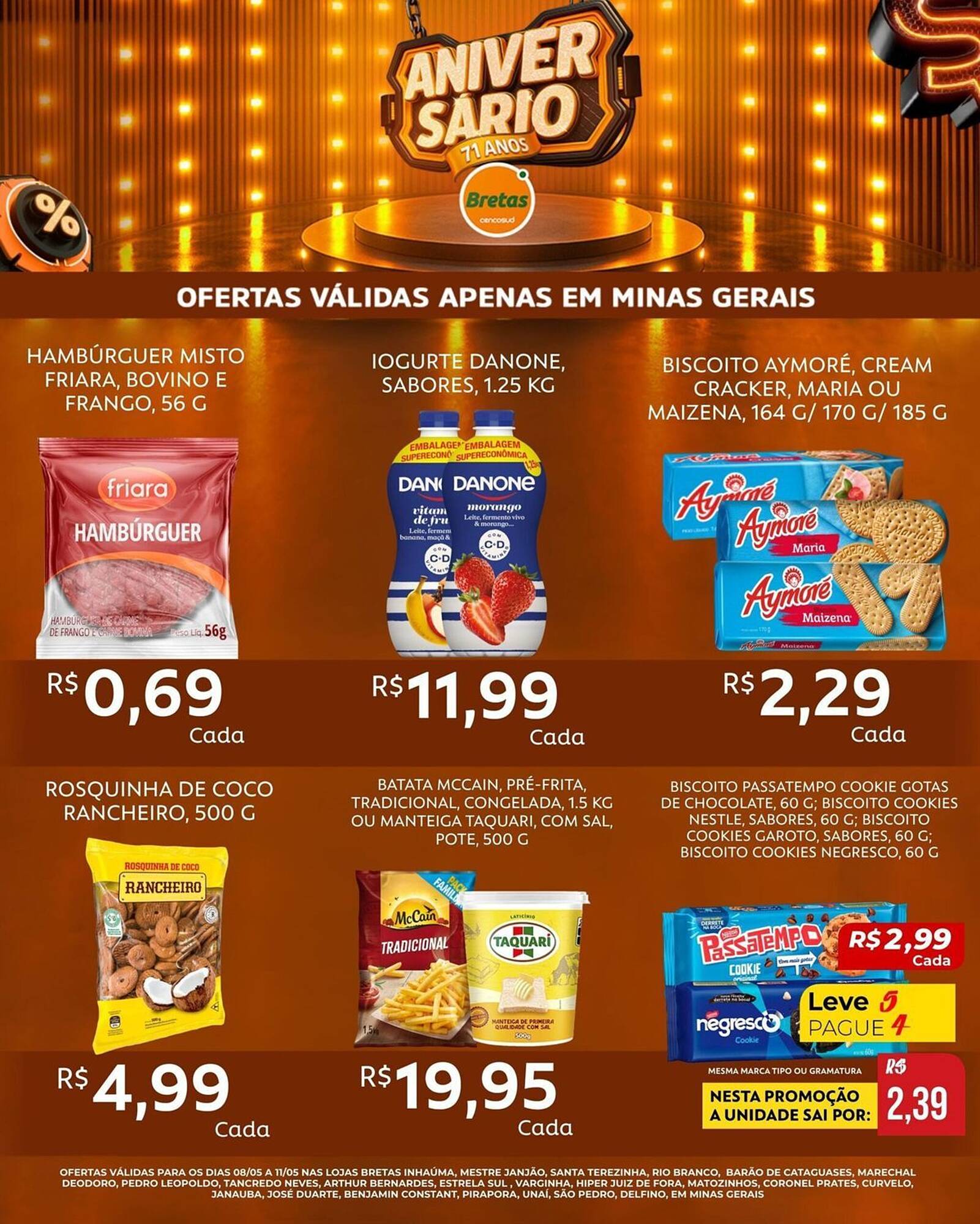 Catálogo Supermercados Bretas Página 1