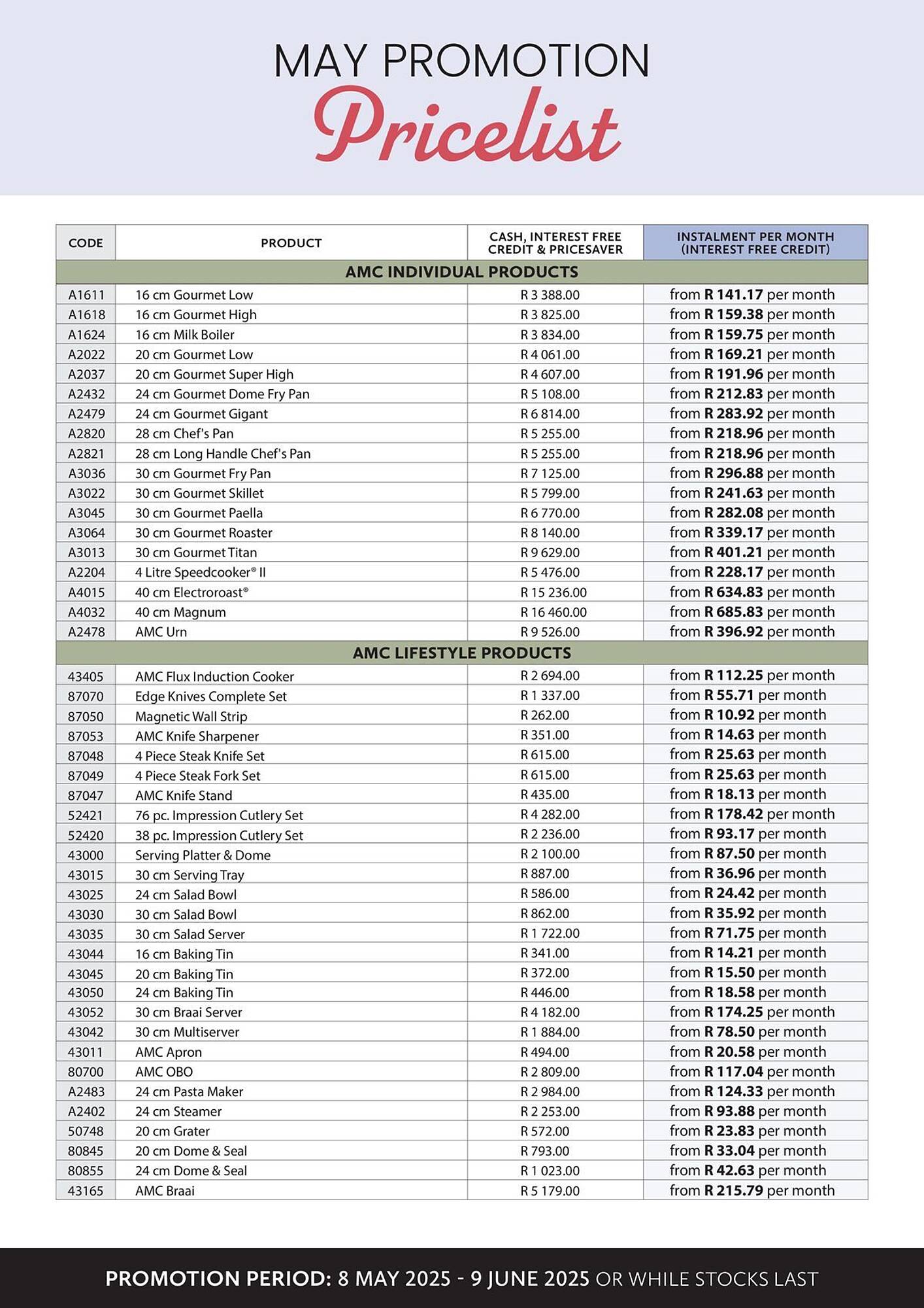 AMC Cookware catalogue Page 6