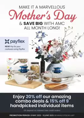 AMC Cookware catalogue (valid until 11-05)