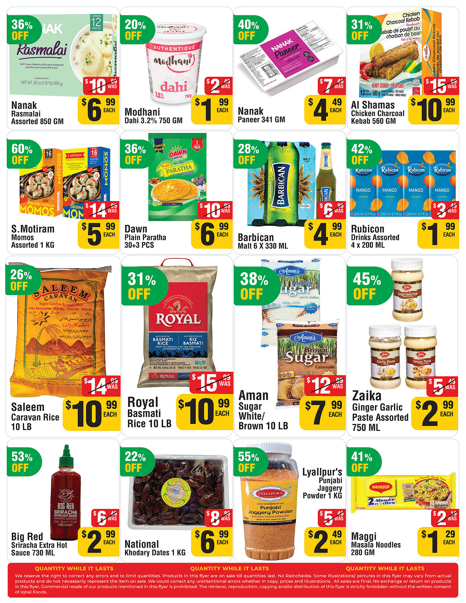 Iqbal Foods flyer Page 2