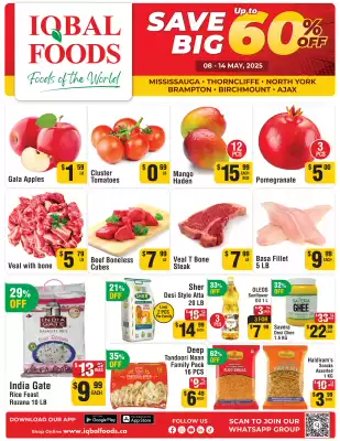 Iqbal Foods flyer (valid until 19-05)