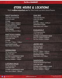 Red Barn Market flyer Page 8