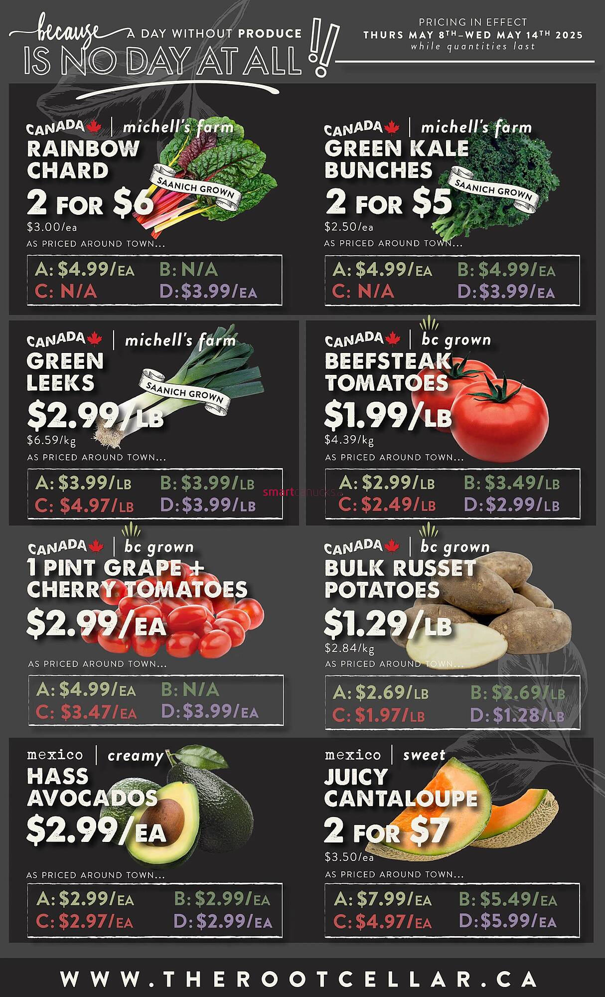 The Root Cellar flyer Page 2