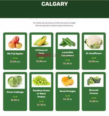 H&W Produce flyer (valid until 19-05)