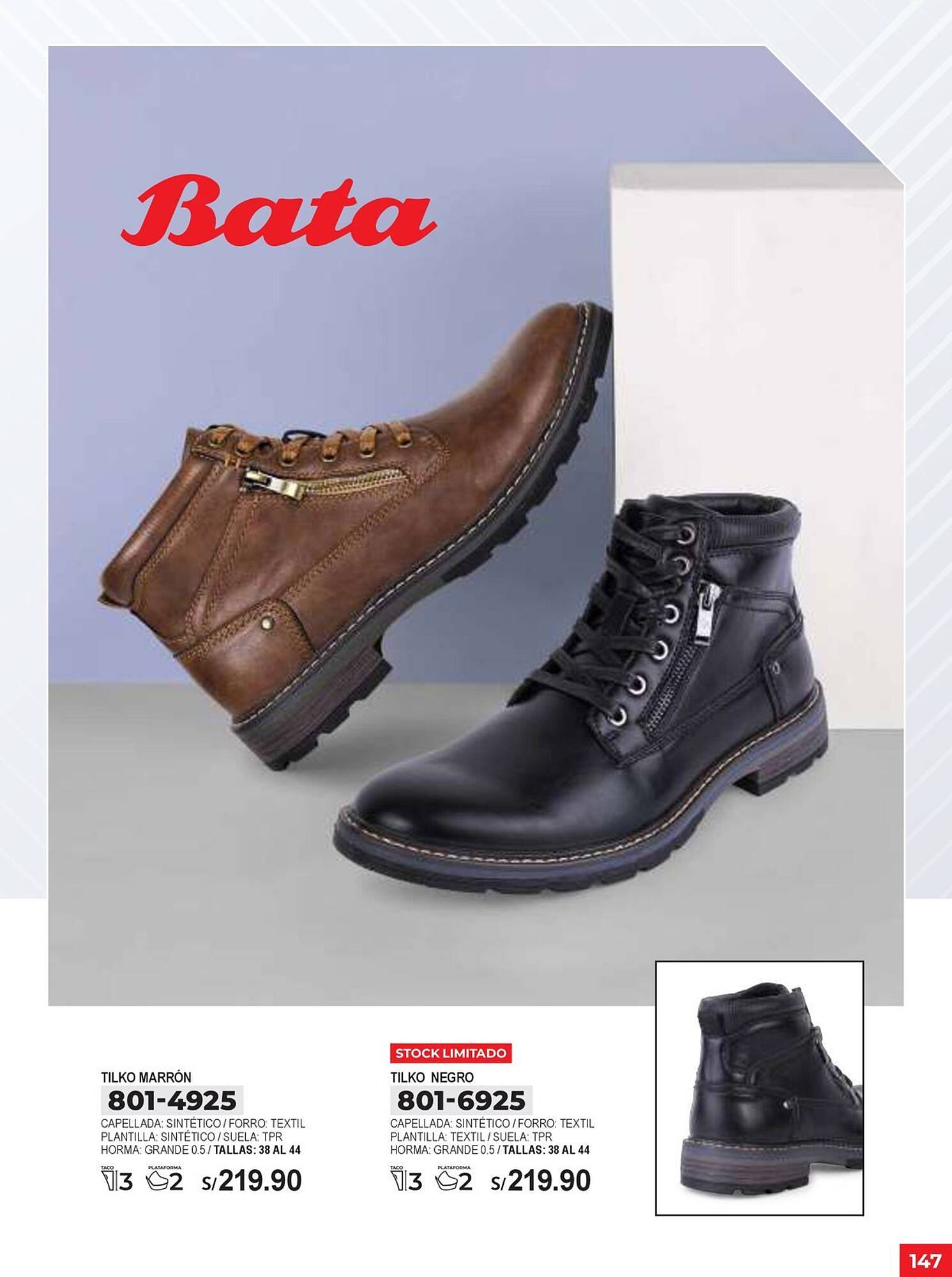 Catálogo Bata Página 147