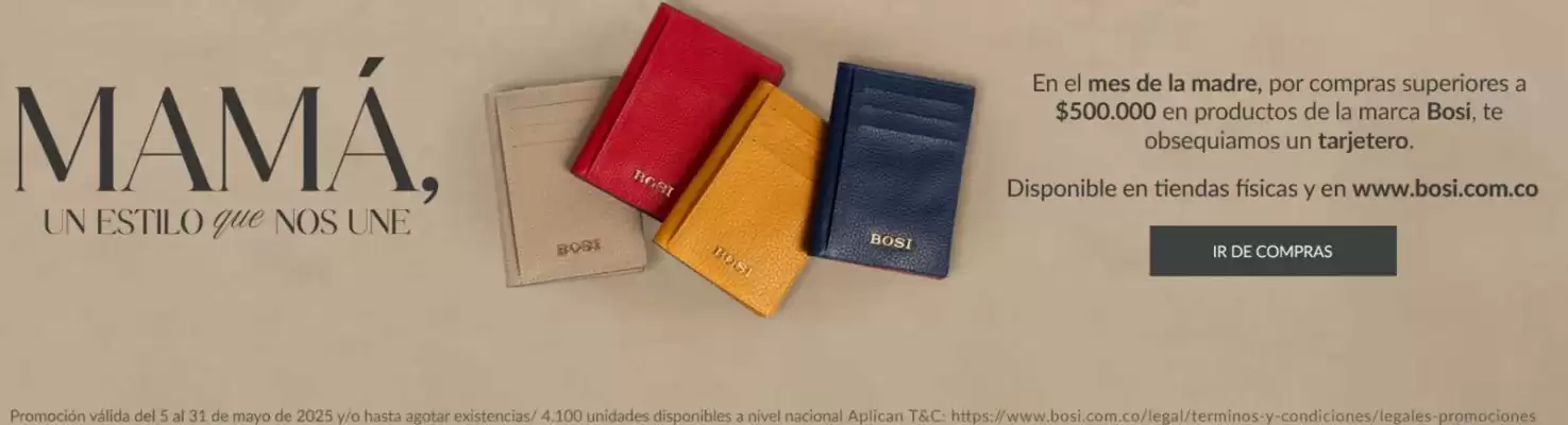 Catálogo Bosi (válido hasta 15-05)