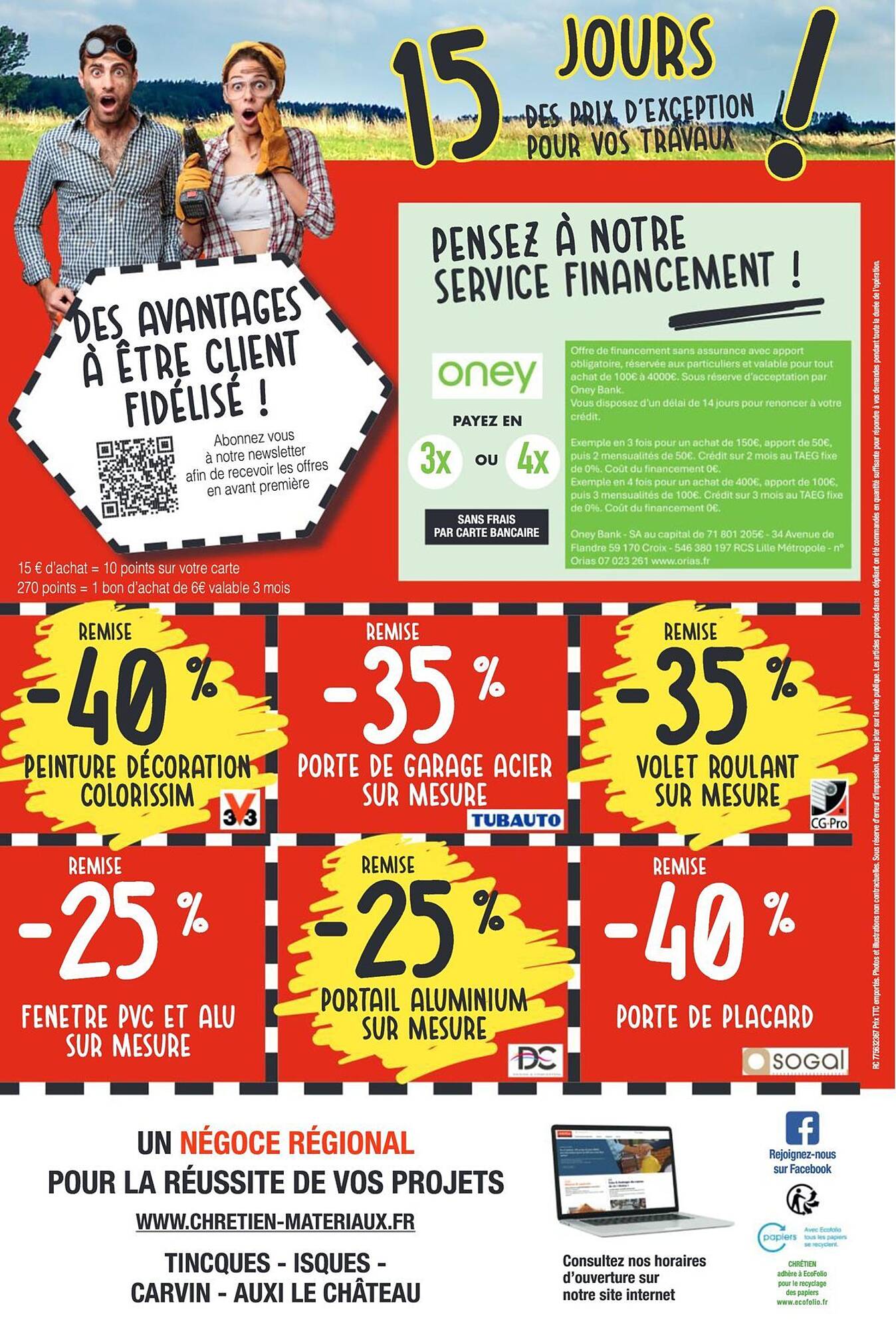 Catalogue Chretien Matériaux page 8