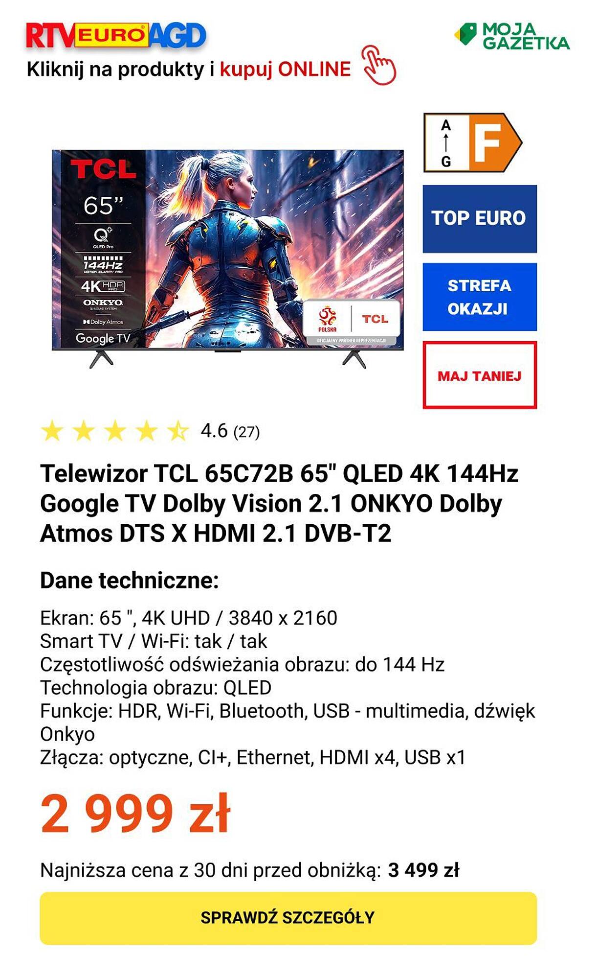RTV EURO AGD gazetka Strona 19