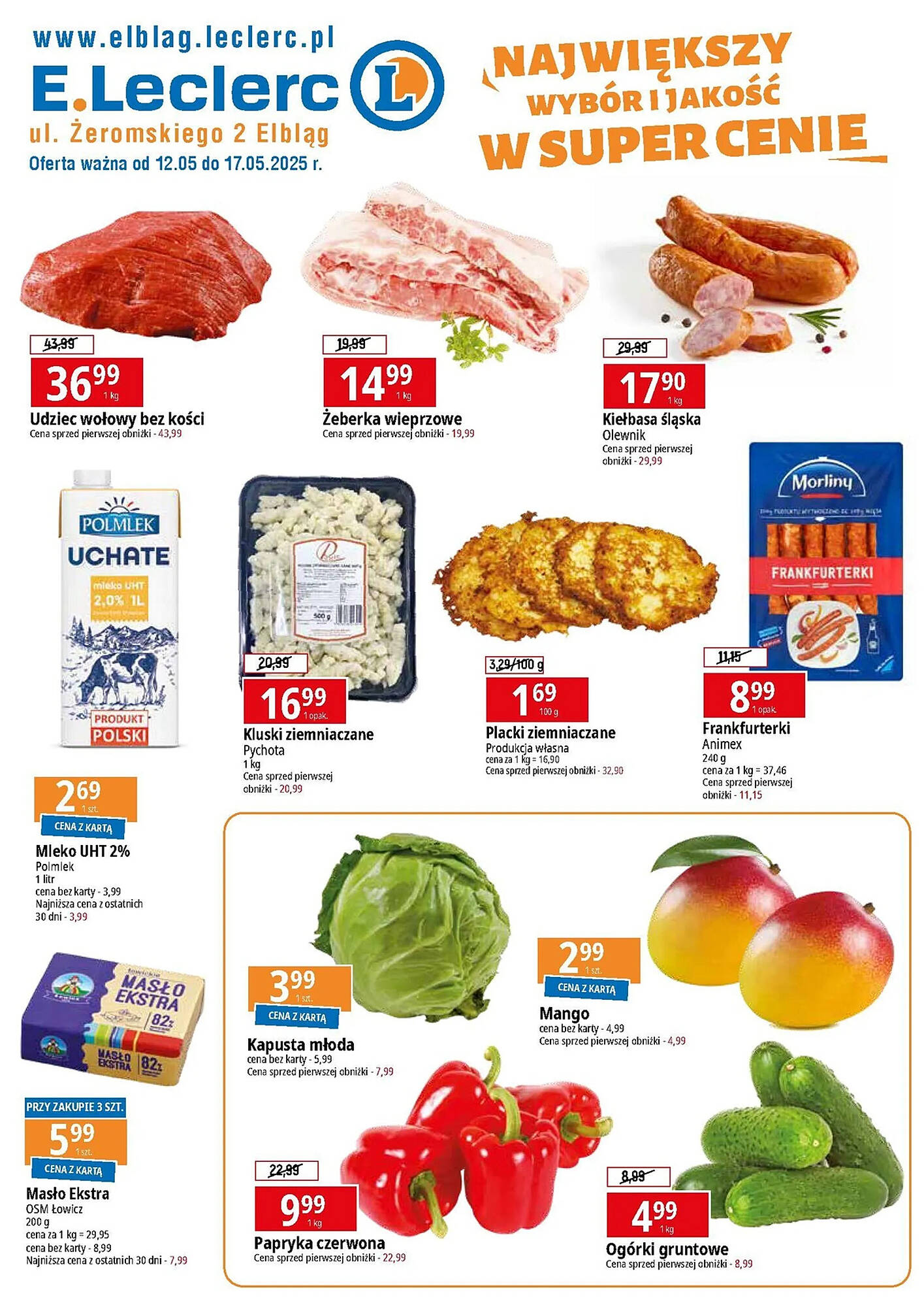 E.Leclerc gazetka tydzień 20 Strona 1