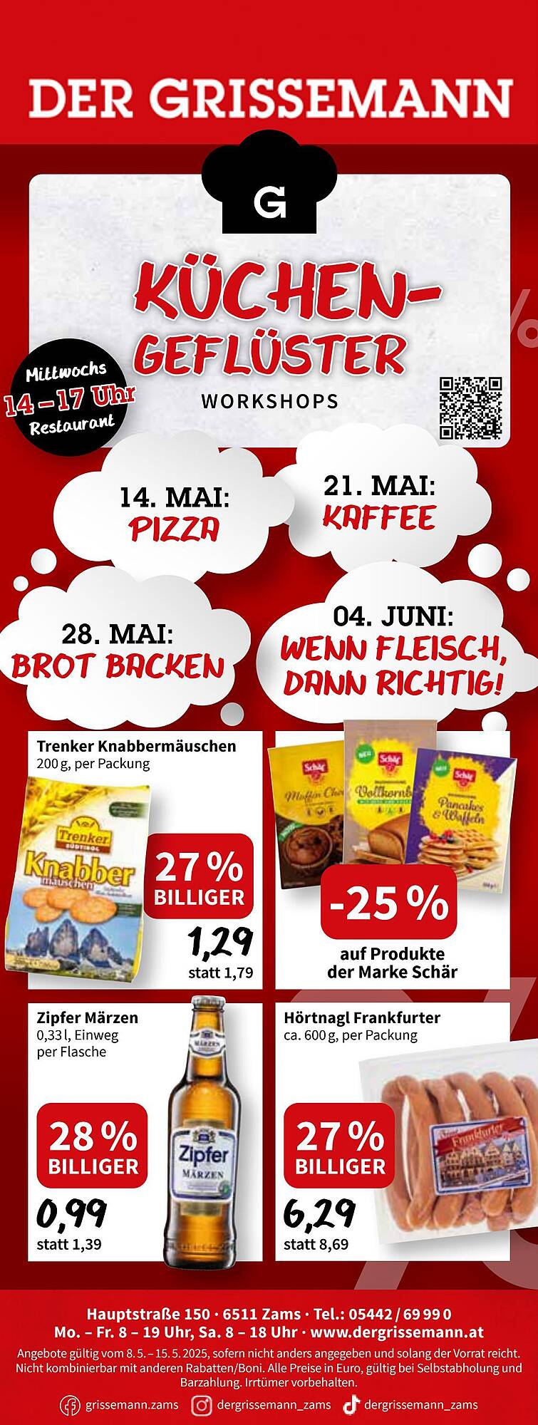 Eurogast Grissemann Flugblatt woche 19 Seite 1