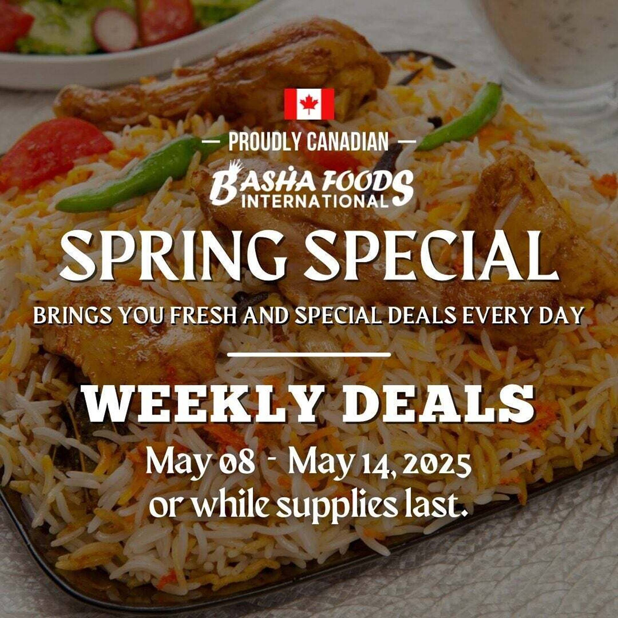 Basha Foods flyer week 19 Page 1